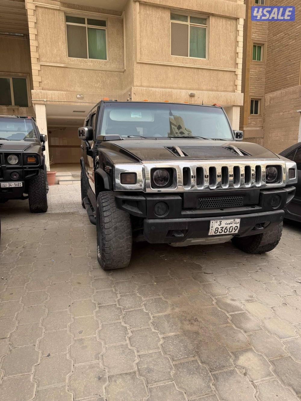 سيارتين همر H2 و همر H3 للبيع3