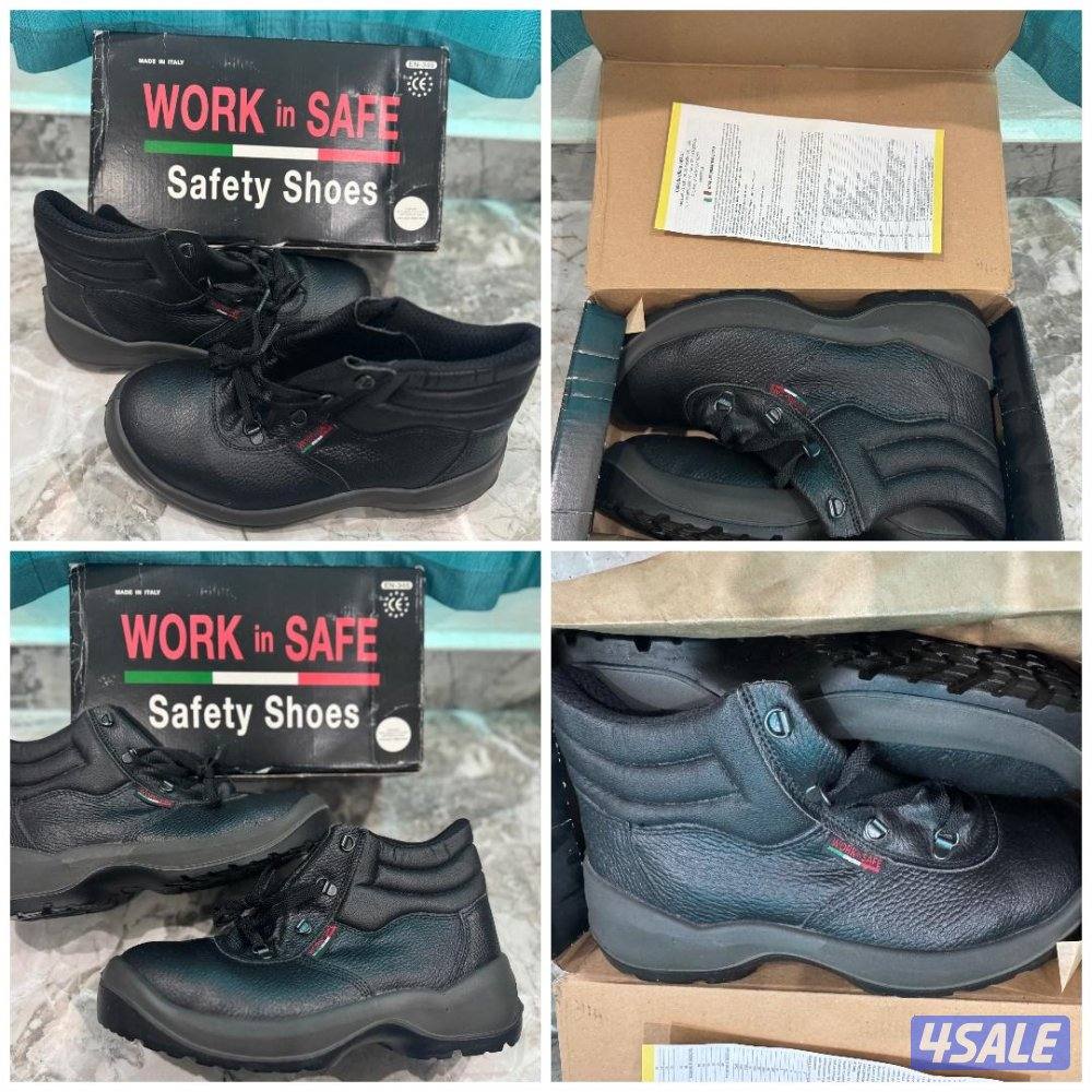 Safety Shoes (Made in Italy) in New Condition - Size 420