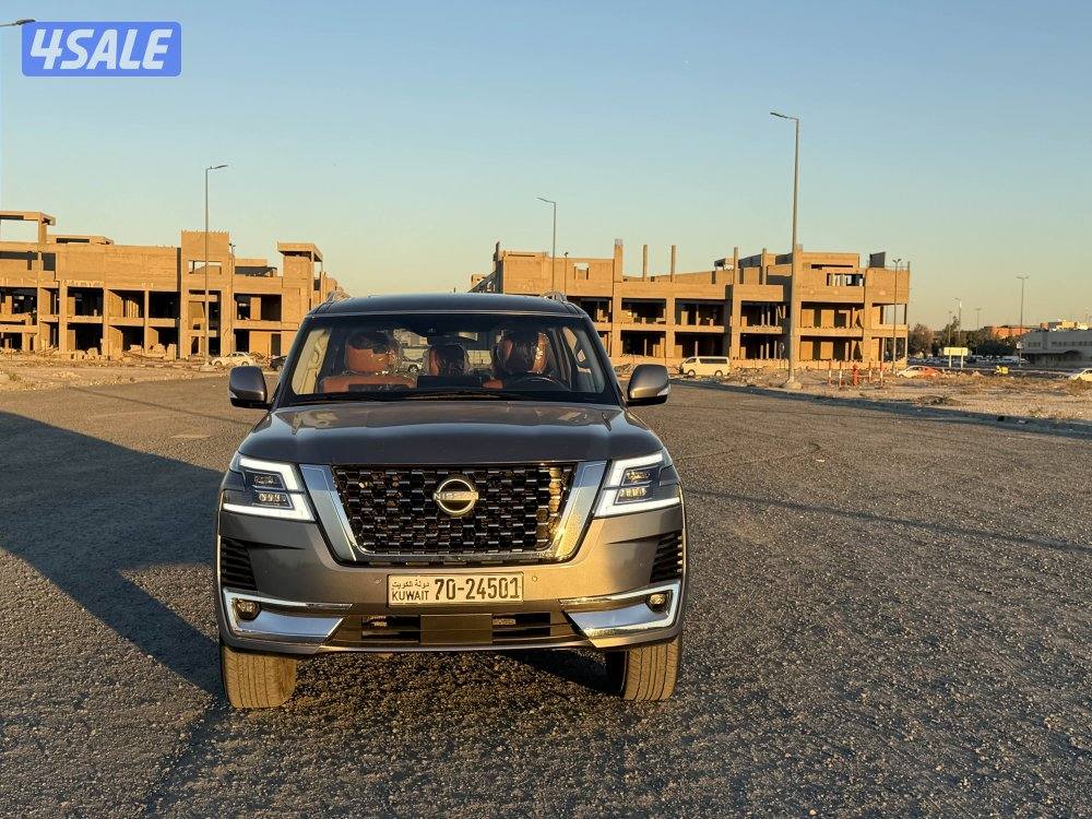 للبيع باترول تيتانيوم2023 صبغ الوكاله3