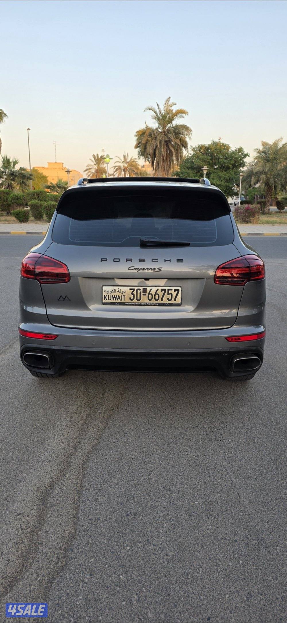 البيع بورش2016 شرط الفحص كامل موصفات3