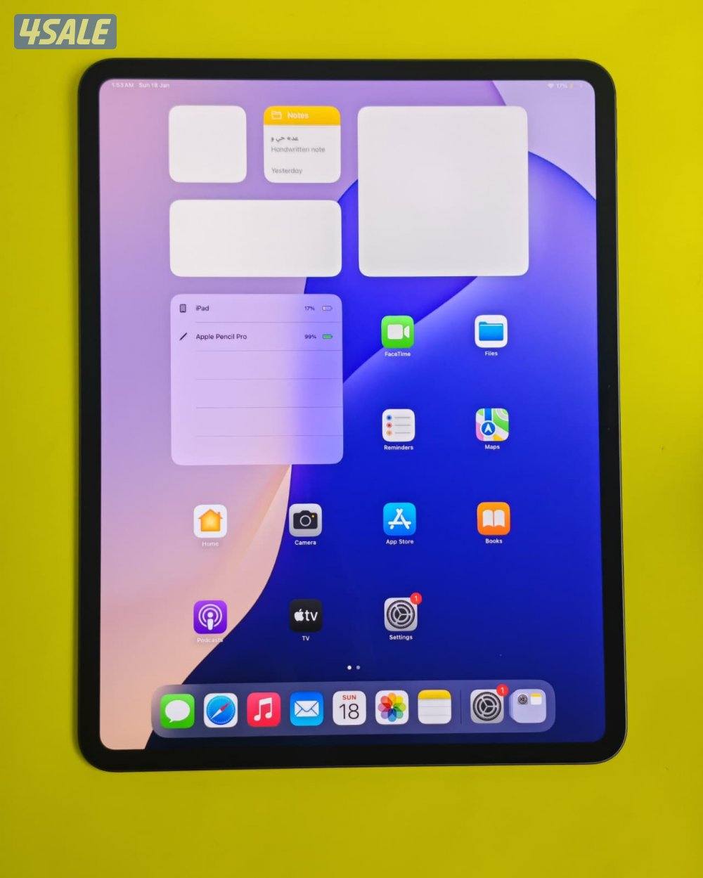 ايباد برو M4 512GB أسود Apple iPad Pro M4 512GB Space Black9