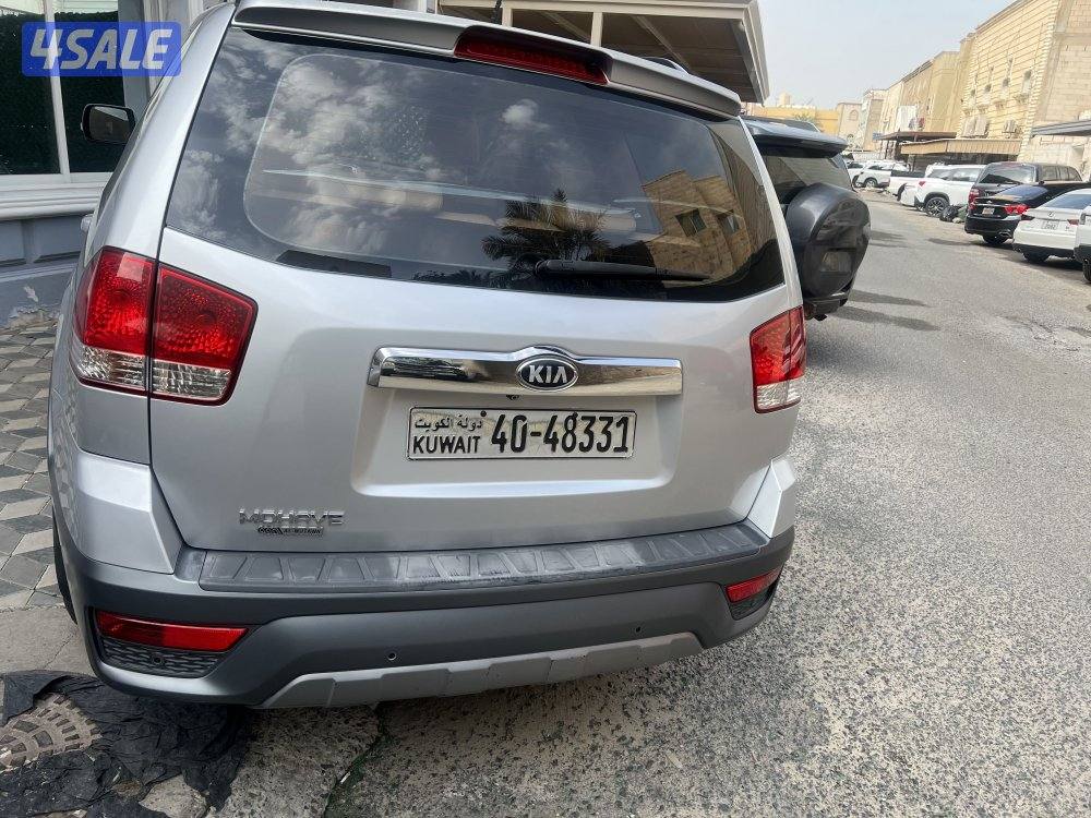 للبيع جيب كيا موهافي -6سلندر اللون سلفر -موديل 2017  بحالة جيدة2