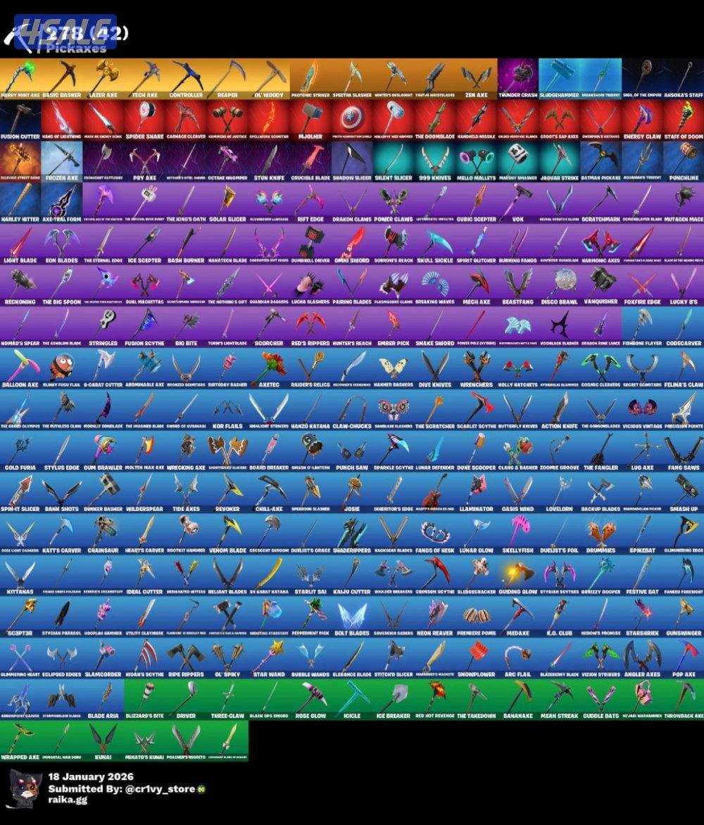 حساب فورت نايت 300+ 🔥🔥‼️‼️0