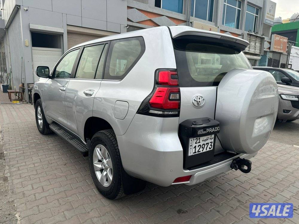 برادو VX موديل 2021 ماشي 81الف صبغ الوكالة شرط الفحص بالكامل3