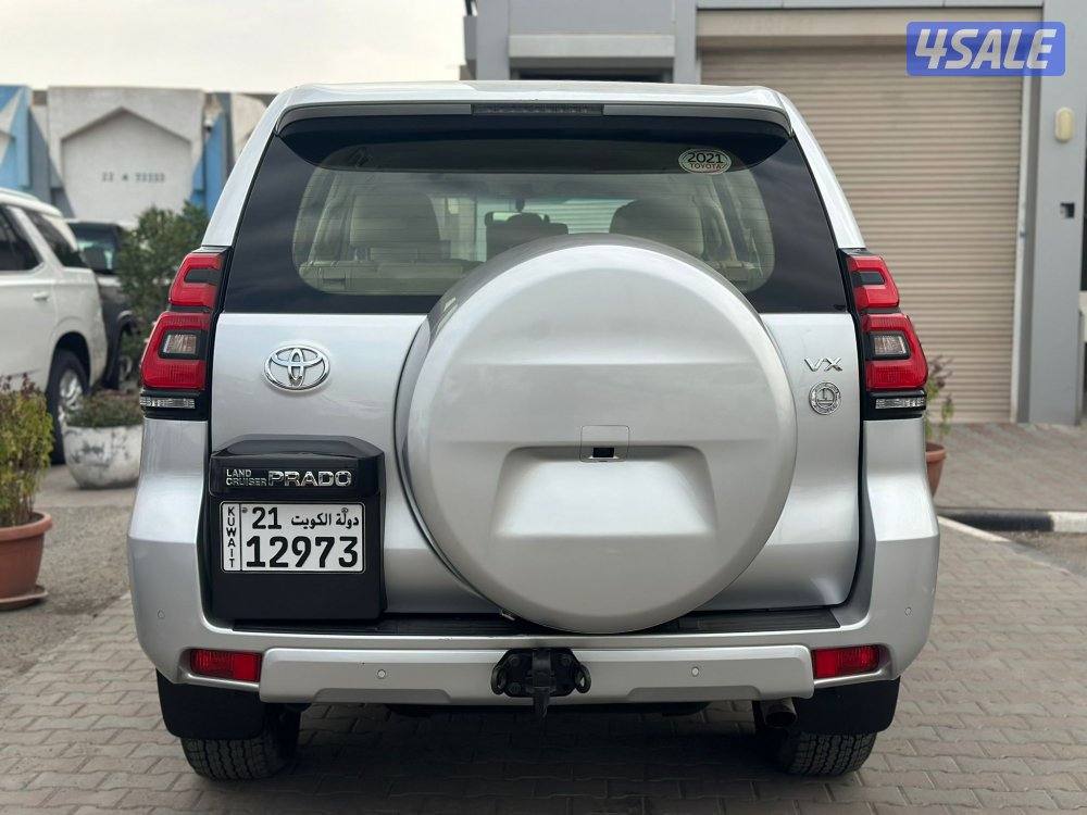 برادو VX موديل 2021 ماشي 81الف صبغ الوكالة شرط الفحص بالكامل5