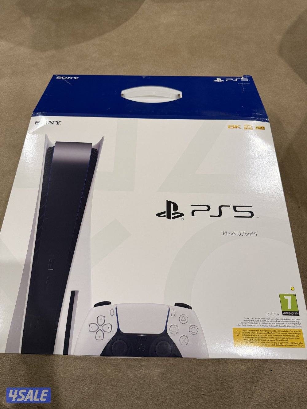 PlayStation 5 8k with extra dual sensor and 3 games2