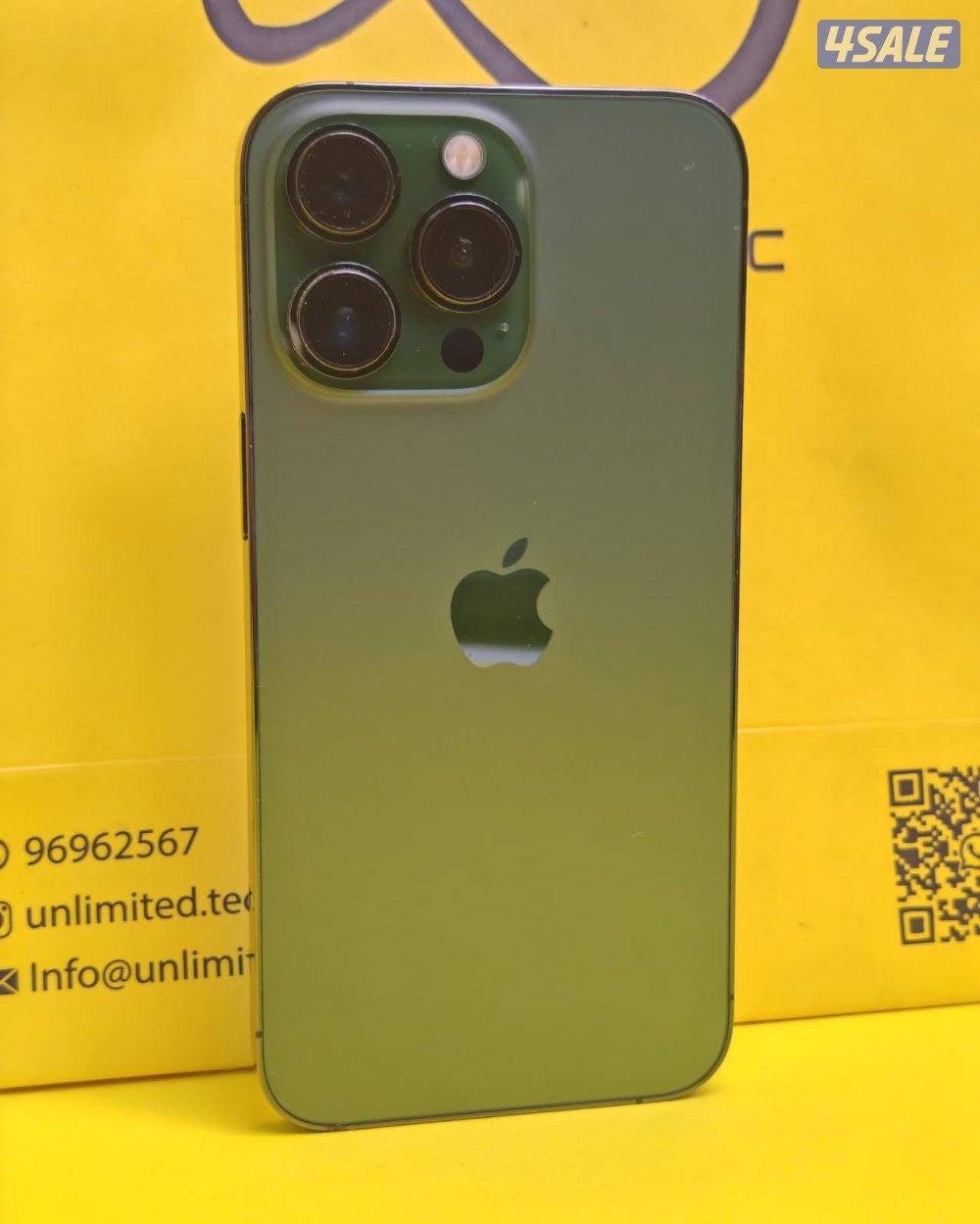 ايفون 13 برو 256GB أخضر مستعمل اصلي iPhone 13 Pro 256GB Green4