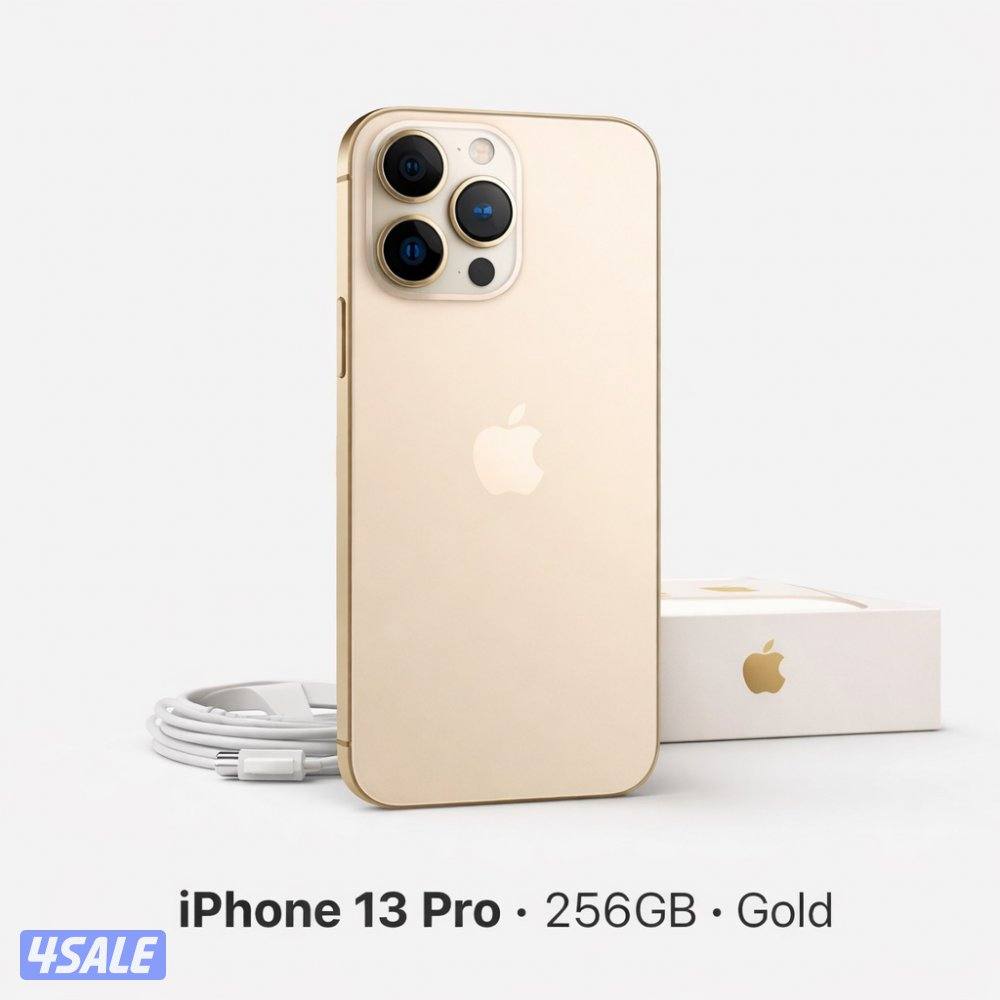 Apple iPhone 13 Pro 256GB (Gold) – Unlocked – Ready0