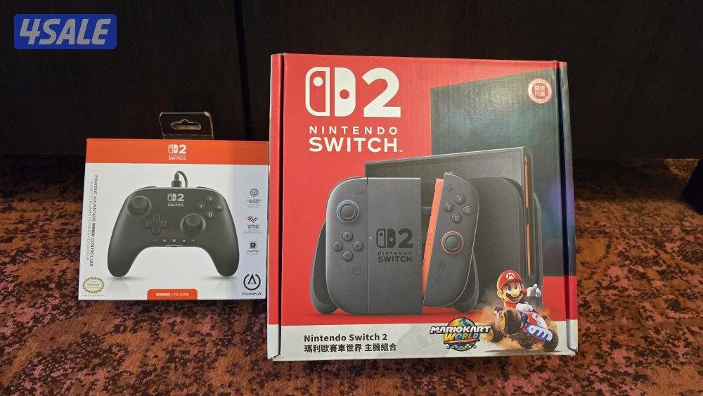 نينتيندو سويتش ٢ مع يدة تحكم اضافيه0