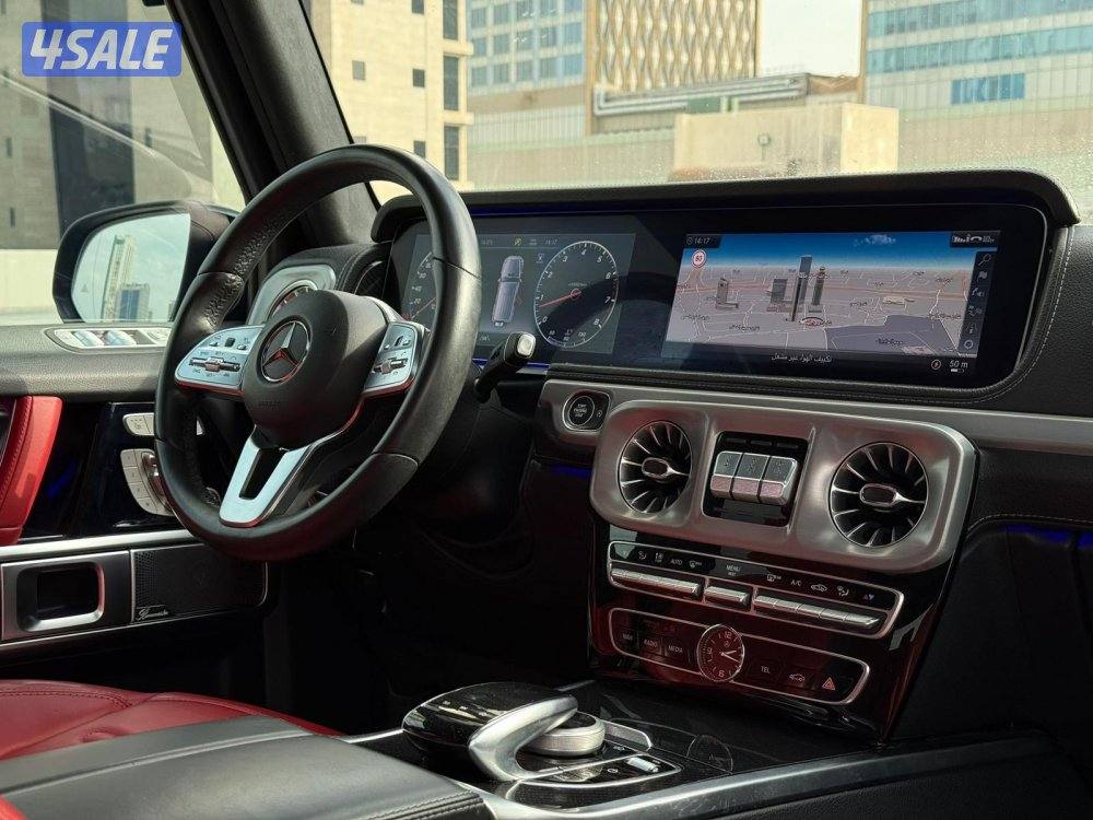 مرسيدسG500كتAMG موديل2021 وارد المانيا عداد65الف مواصفات الخليج5