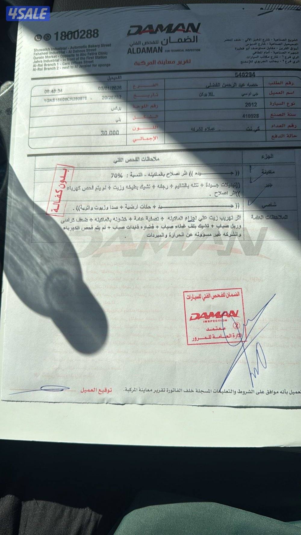 للبيع يوكن اكس ال ٢٠١٢2