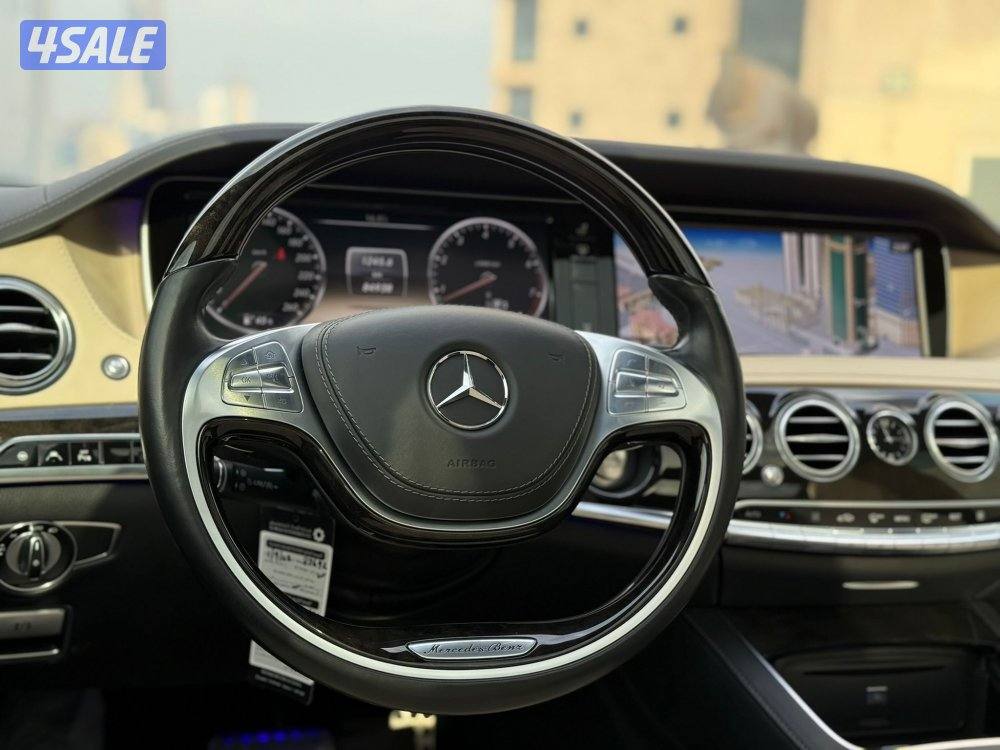 مرسيدسS550L موديل2014 عداد84الف وارد اليابان سيرفس منتظم6