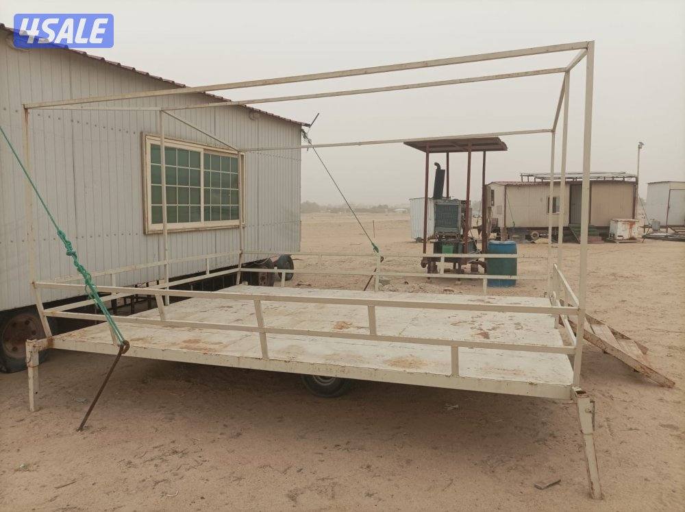 غرفه مع حمام مع فرش ومساند وتكيف6