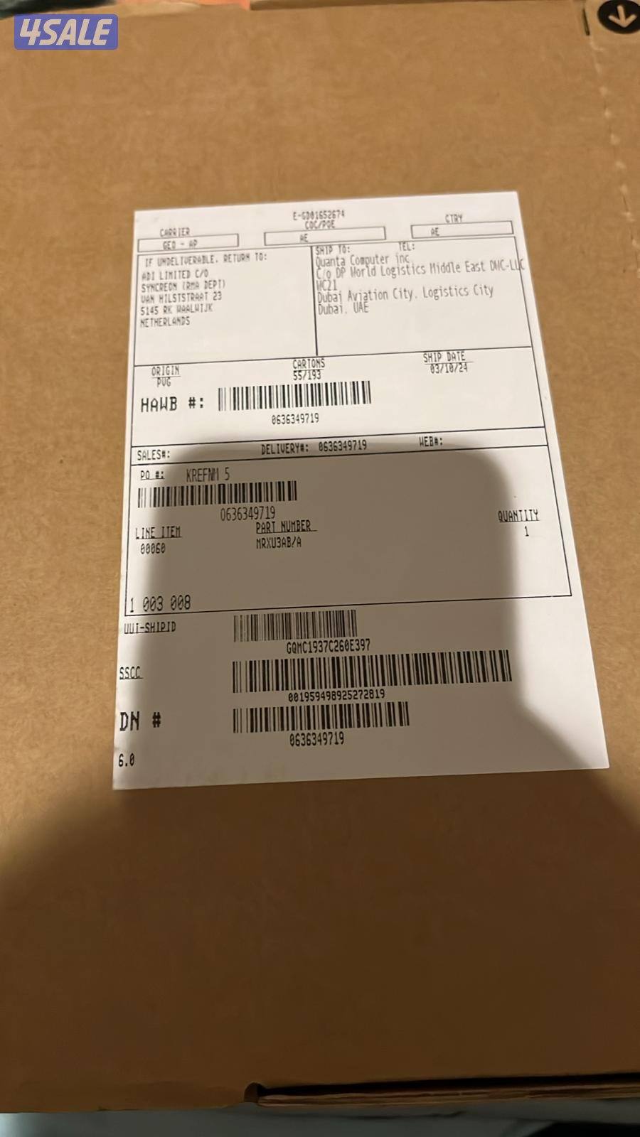 ماك بوك اير M3 جديد ١٣ بوصه رام 8 هارد 512 جديد1