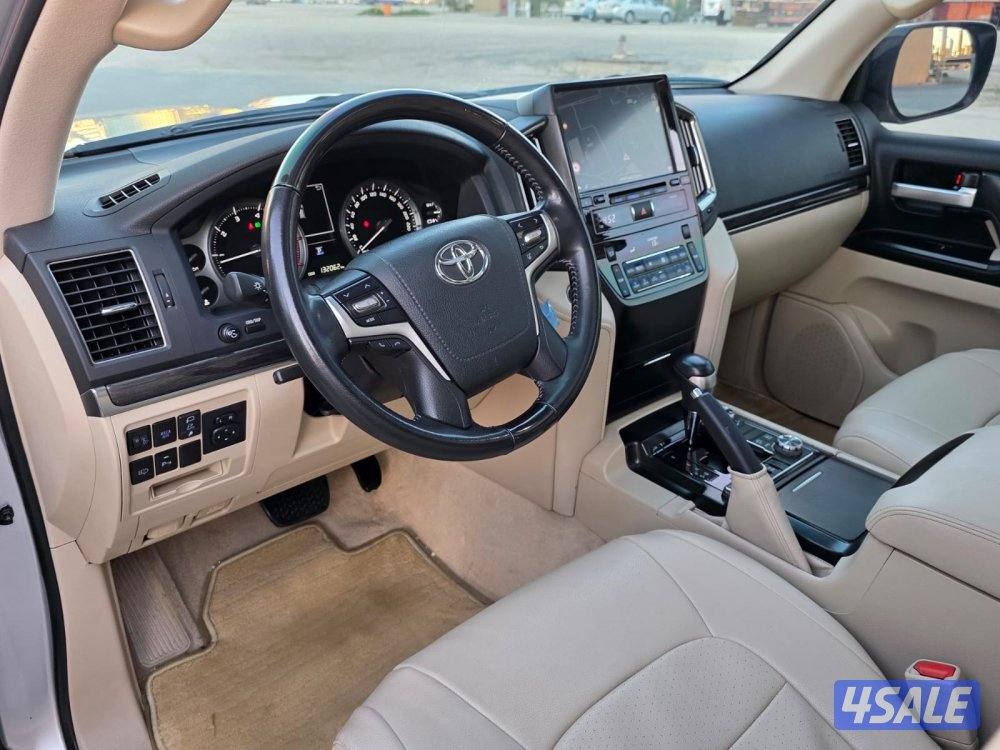 لاند كروزر GXR موديل 2021 جراند تورنج  صبغ وكاله4