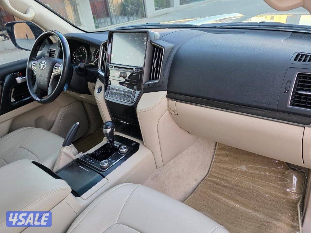 لاند كروزر GXR موديل 2021 جراند تورنج  صبغ وكاله7