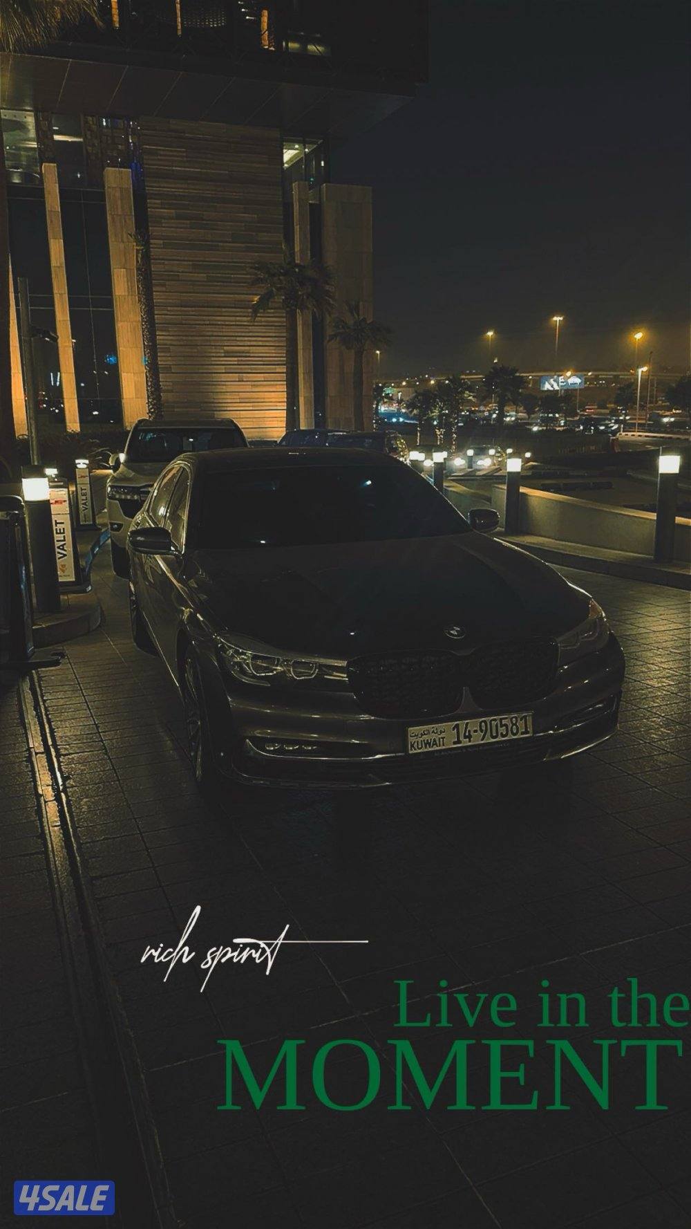 بي ام ٧٤٠ موديل ٢٠١٦فل اوبشن ماشي ١٤٠ الف وارد الغانم سيرفسات الوكاله0