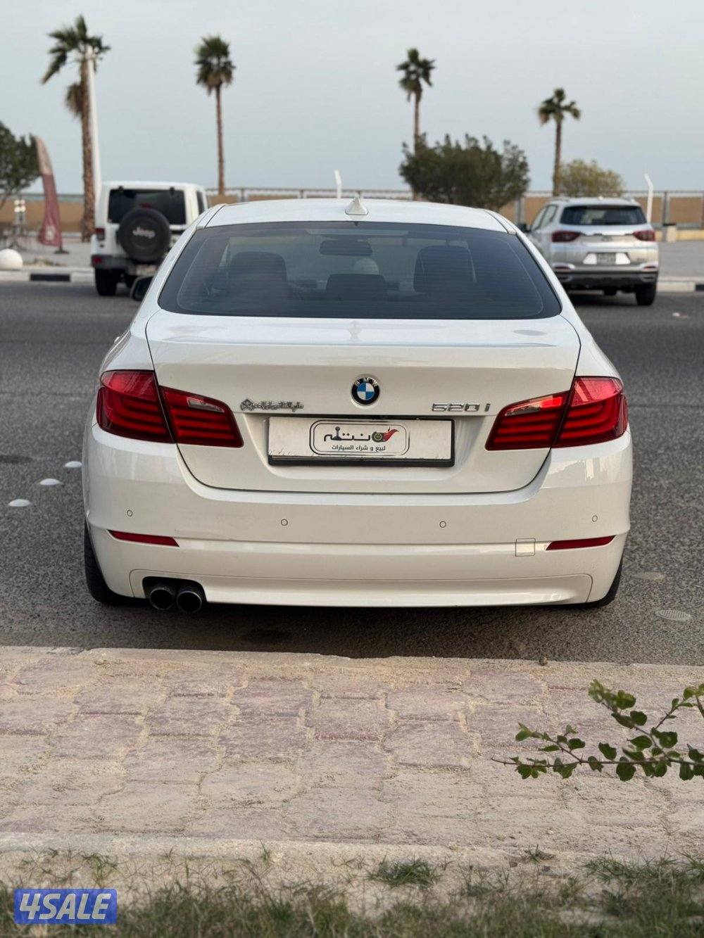 بي ام 520 موديل 2013 / صبغ الوكاله3