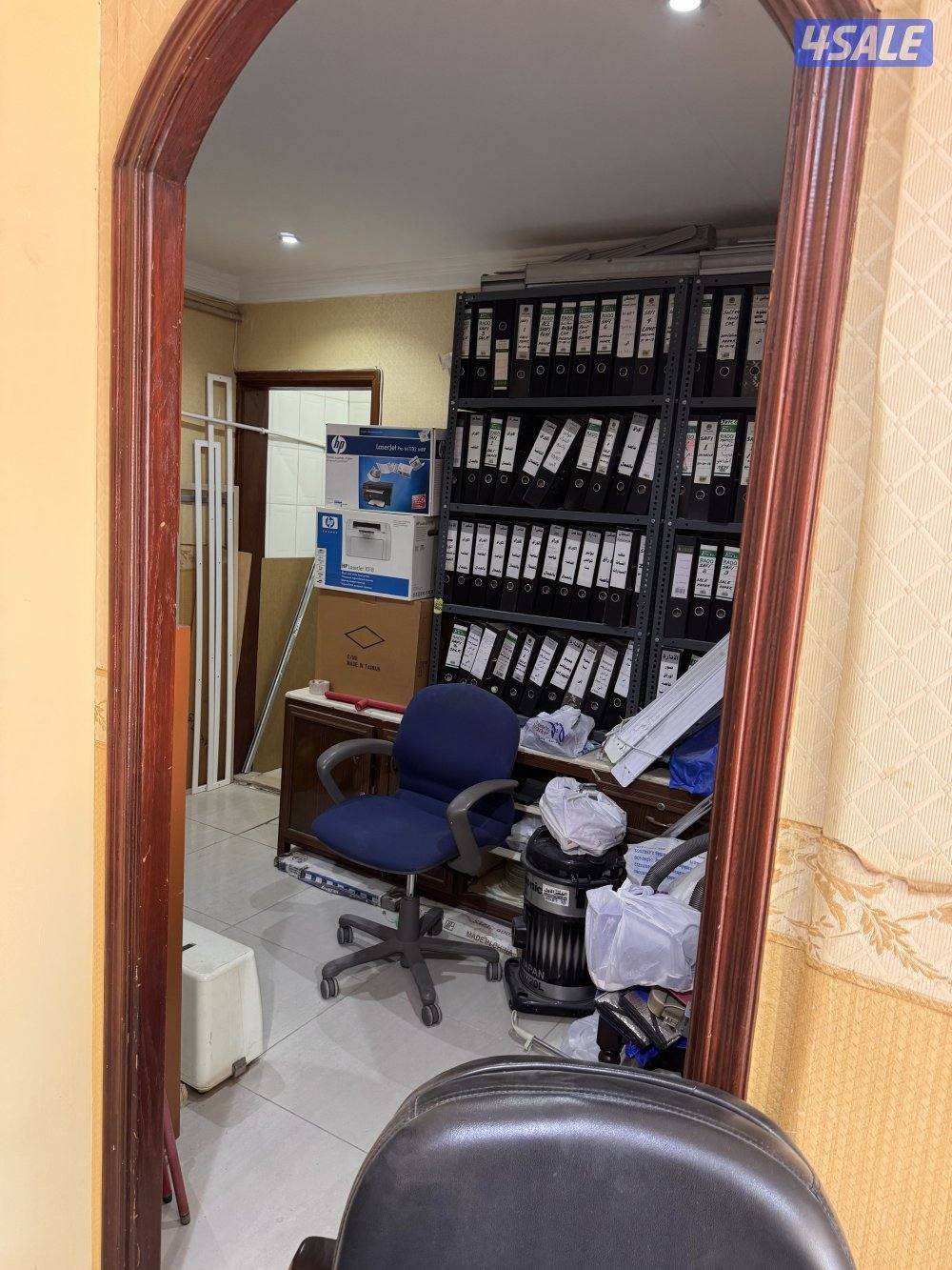 البيع شقة مكاتب للايجار فيها مكاتب تصلخ ادارة مجهزه بالكامل ارضي ايجار4