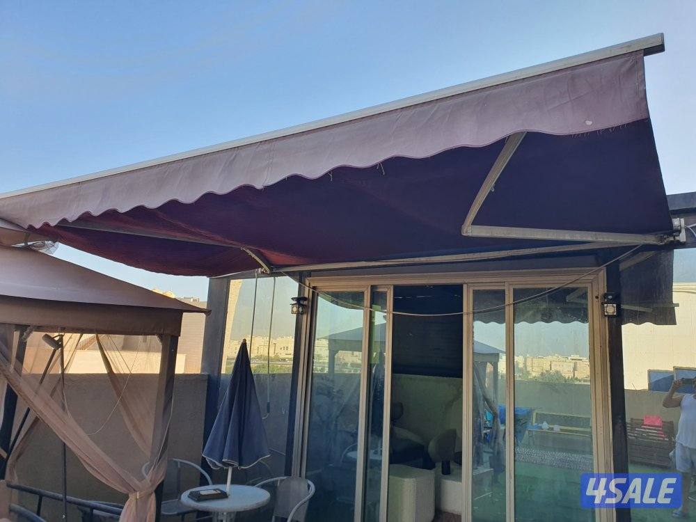 مظلة افقية1