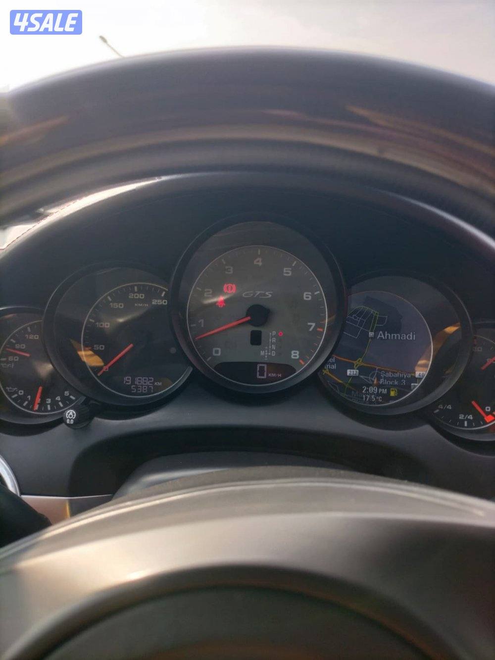 للبيع بورش كايين 2014 Gtsشرط الفحص قير مكينه شاصي (البدي اصباغ متفرغه)7