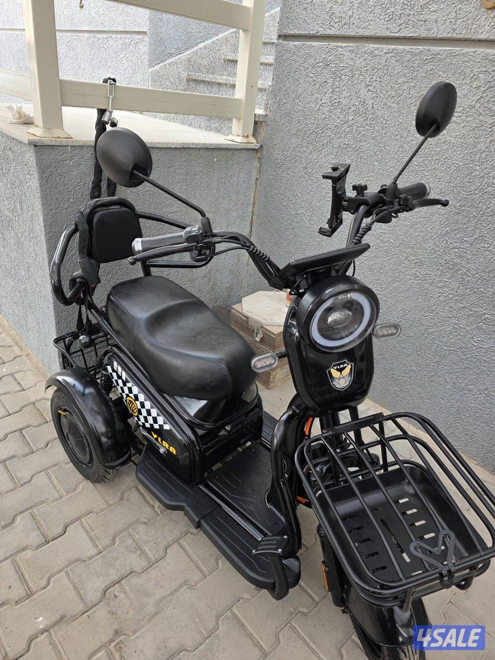 للبيع سيكل كهربائي بحالة ممتازة كالجديد ومناسب لجميع الأعمار0