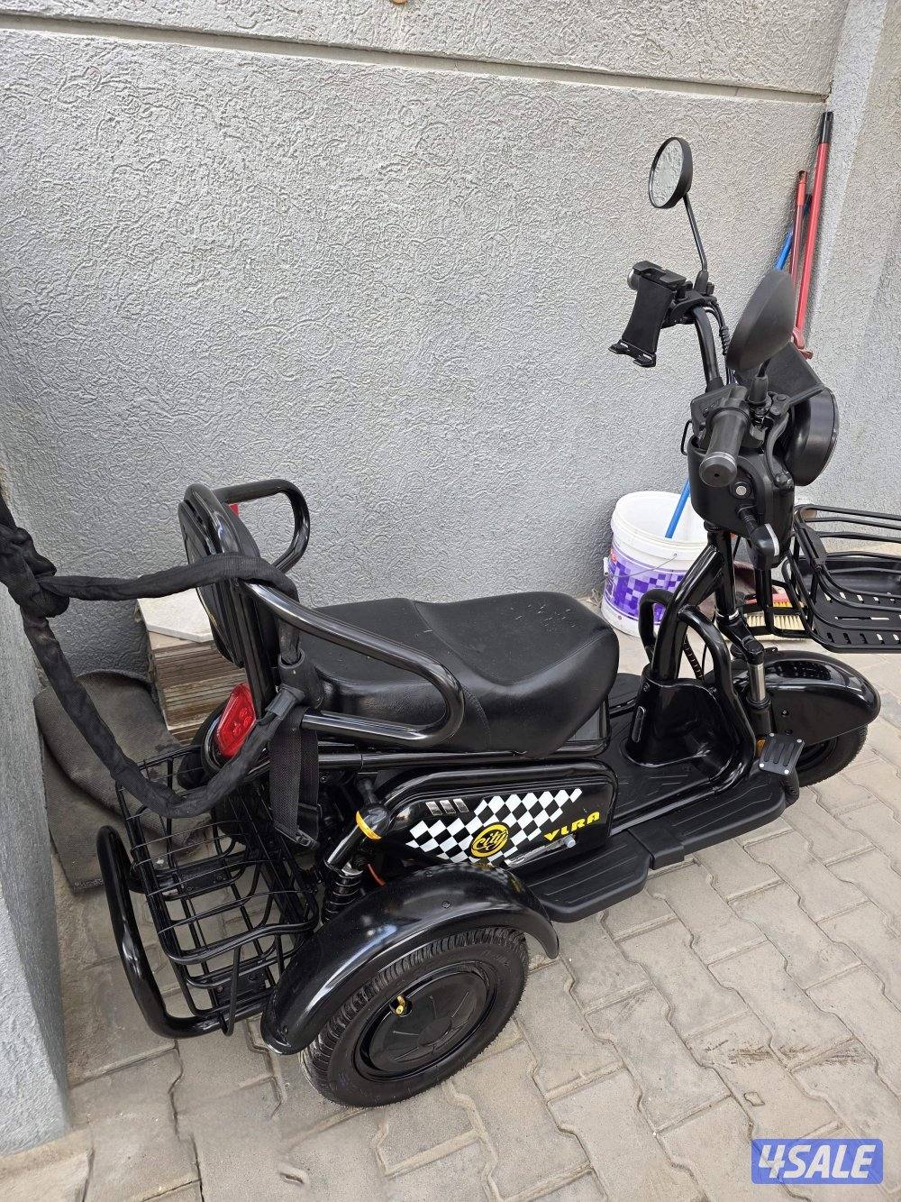 للبيع سيكل كهربائي بحالة ممتازة كالجديد ومناسب لجميع الأعمار1