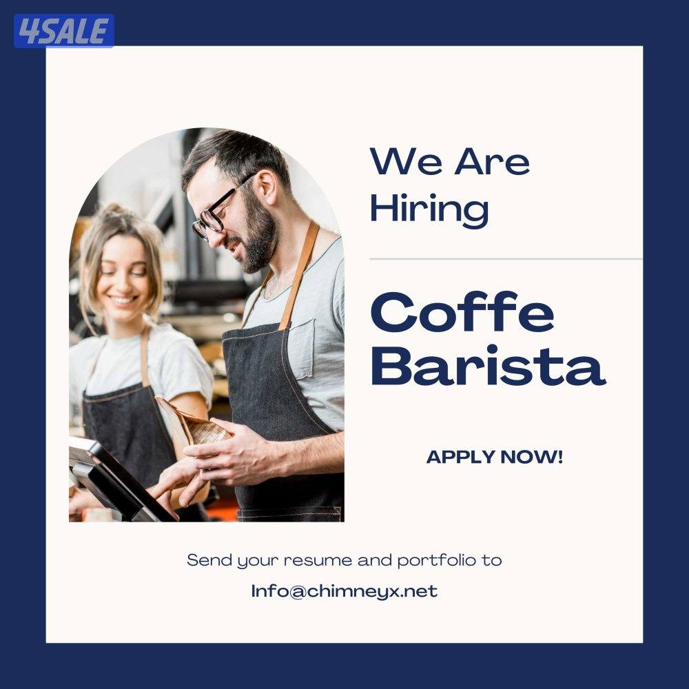 وظيفة باريستا - Barista Job ( تعيين فوري ) - ( Immediate hiring  )0