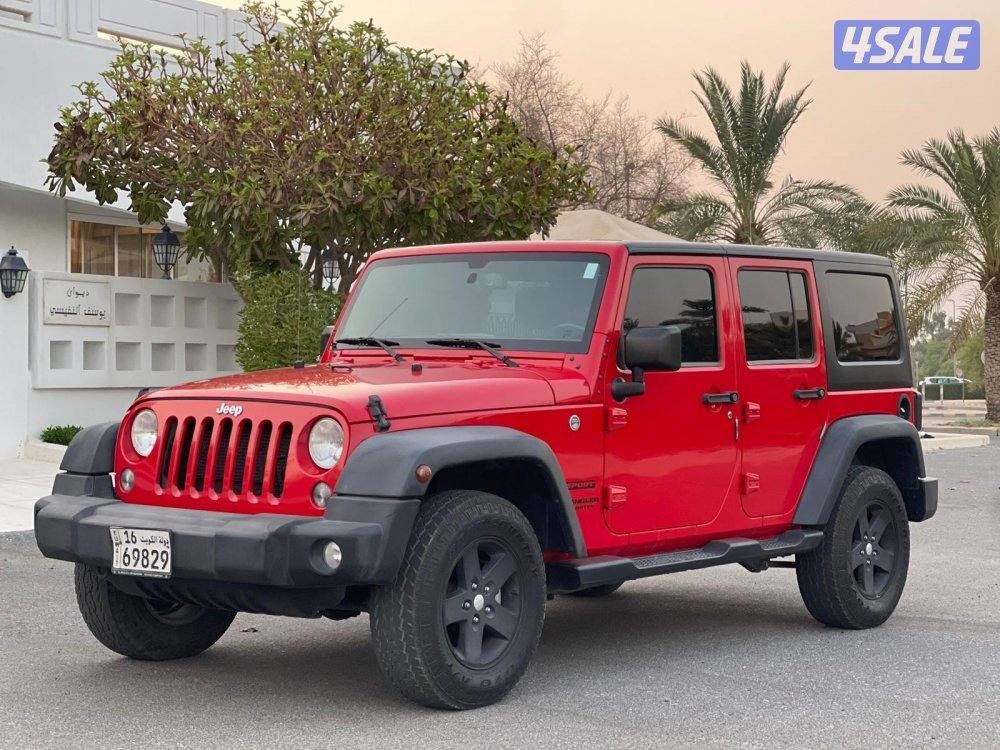 للبيع رانجلر ٢٠١٧ شرط الفحص بالكامل0