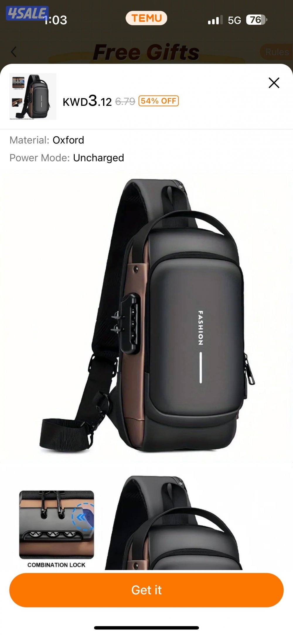 للبيع حقيبة كتف0