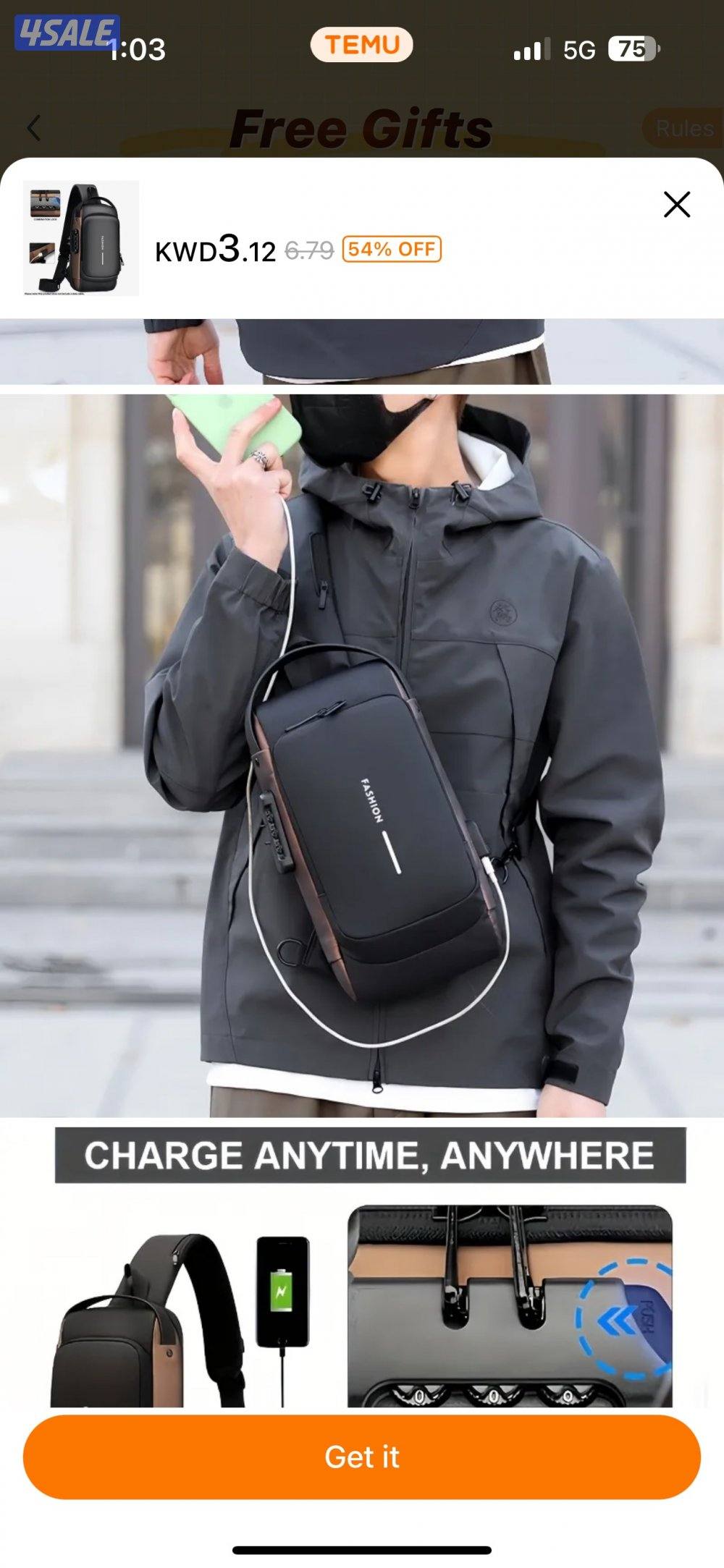 للبيع حقيبة كتف4