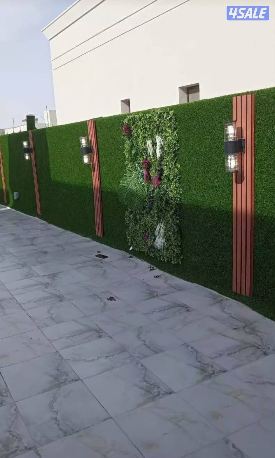 تنسيق حدائق وتركيب السور التركي1