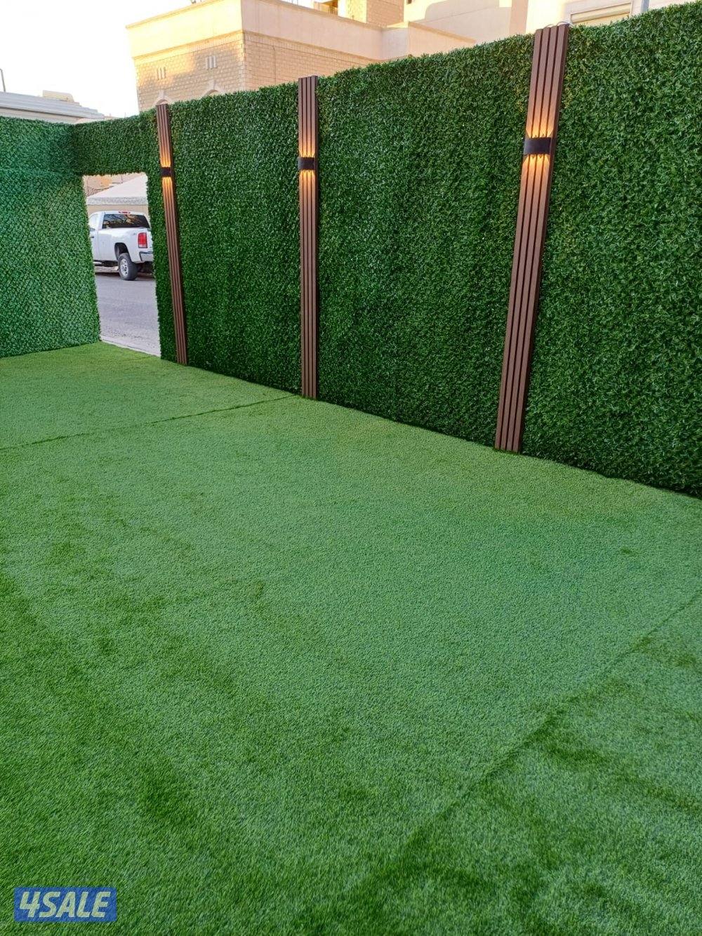 تنسيق حدائق وتركيب السور التركي8