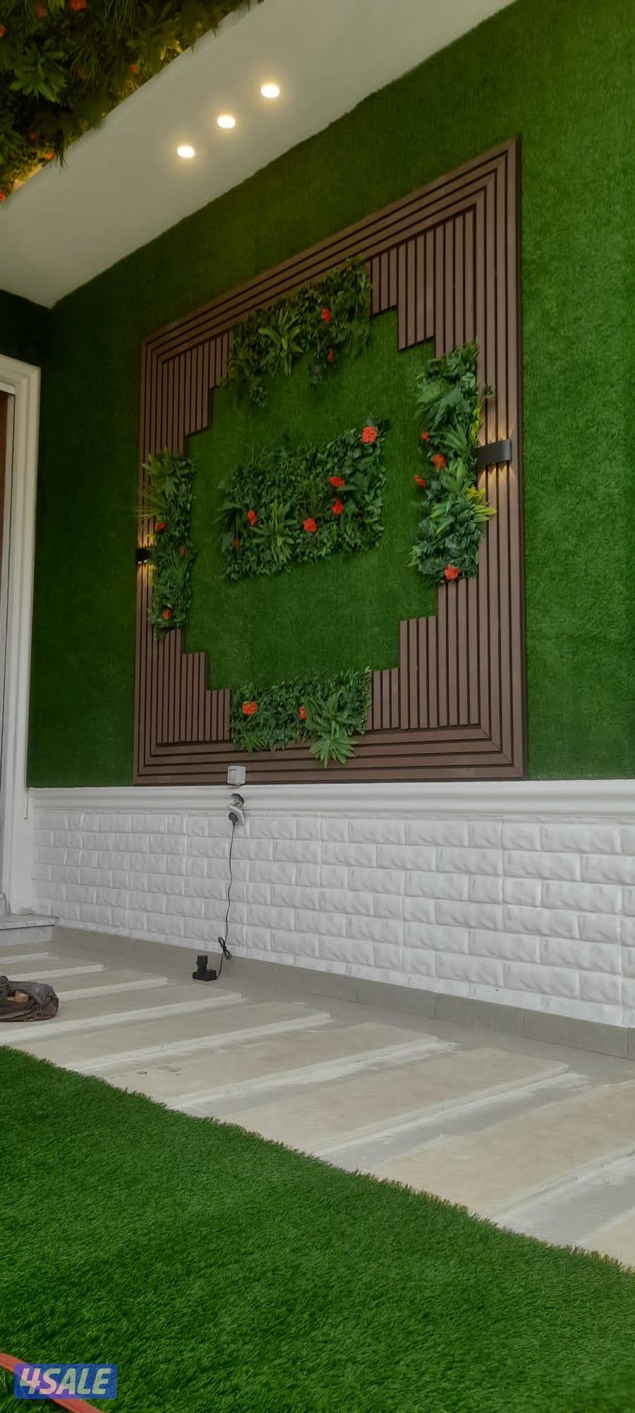 تنسيق حدائق وتركيب السور التركي11