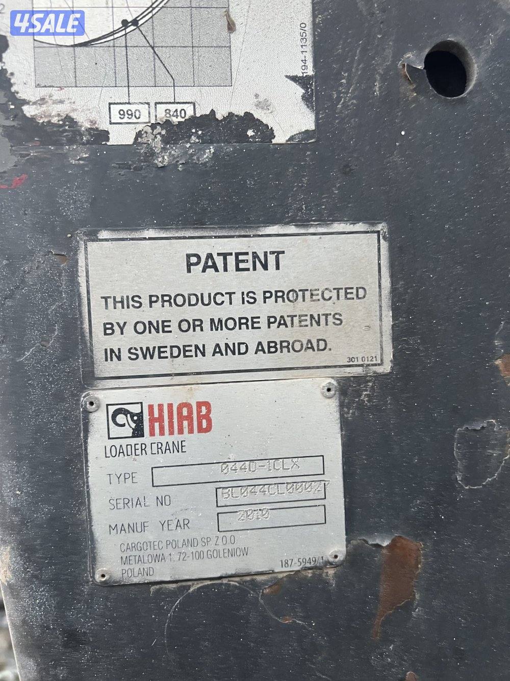 للبيع هاف لوري إيسوزو مزود بكرين سويدي4