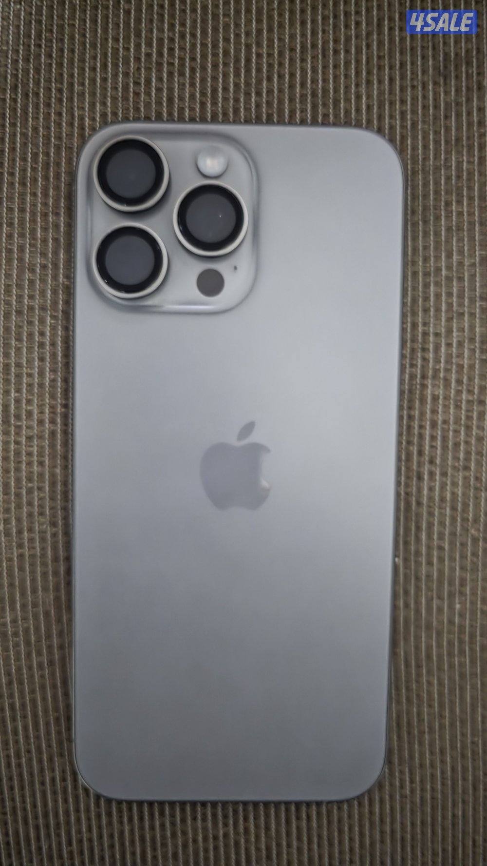 iphone16 pro max 512  تيتانيوم طبيعي1