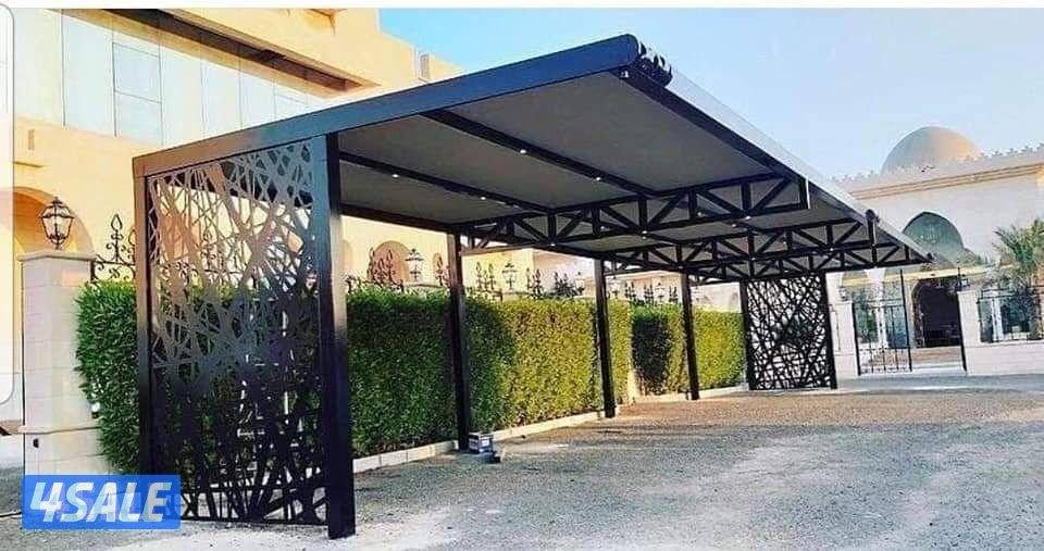 تفصيل مظلات ودواوين زجاج وجلسات خارجيه10