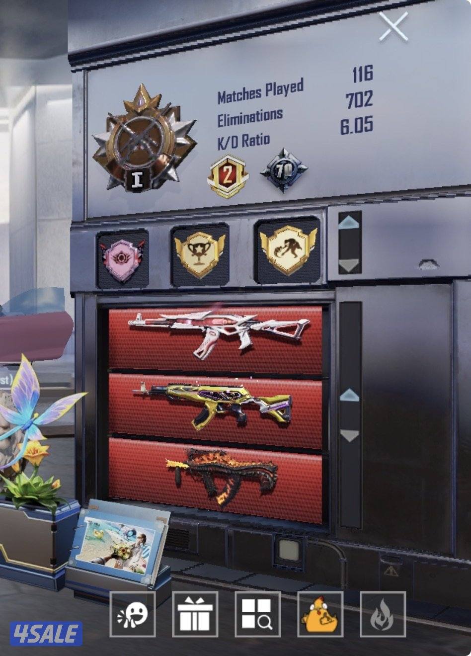 للبيع حساب ببجي0