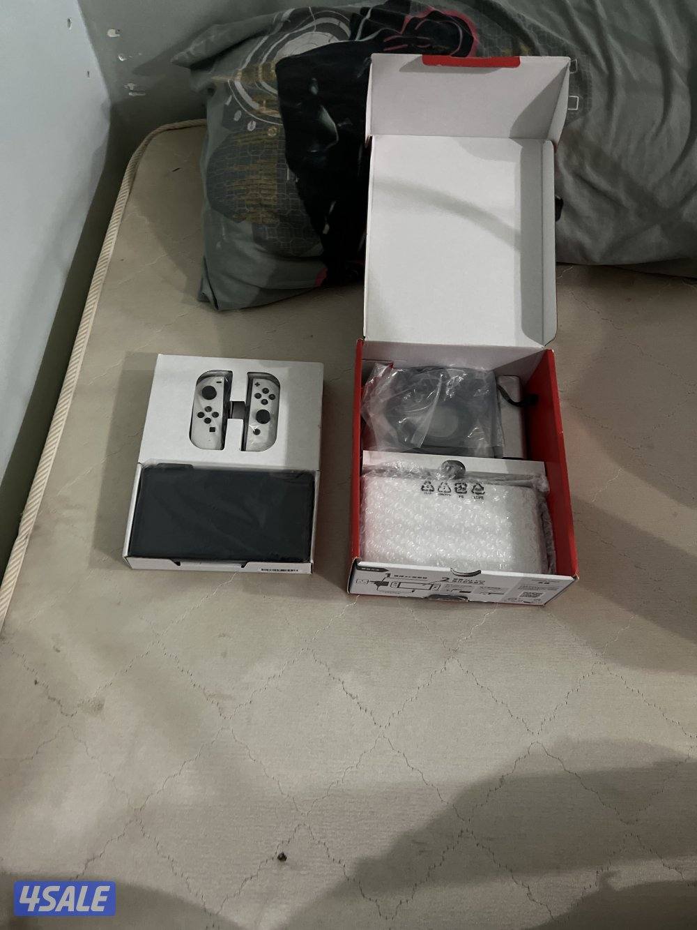 للبيع ننتندو سويتش اوليد بحاله جديده فك كرتون فقط و ا0