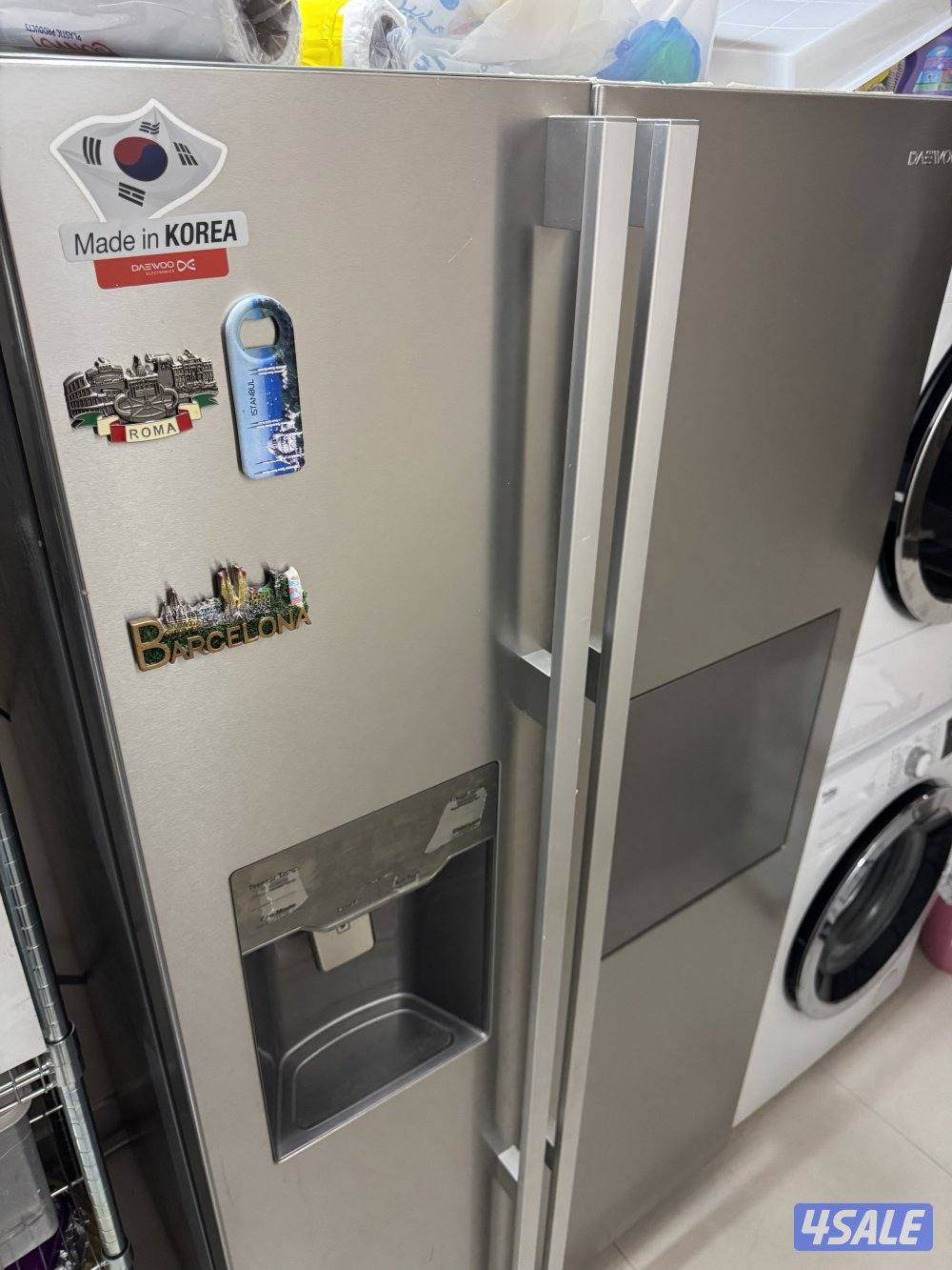 ثلاجه وفريزر ماركة دايو الكوريه1
