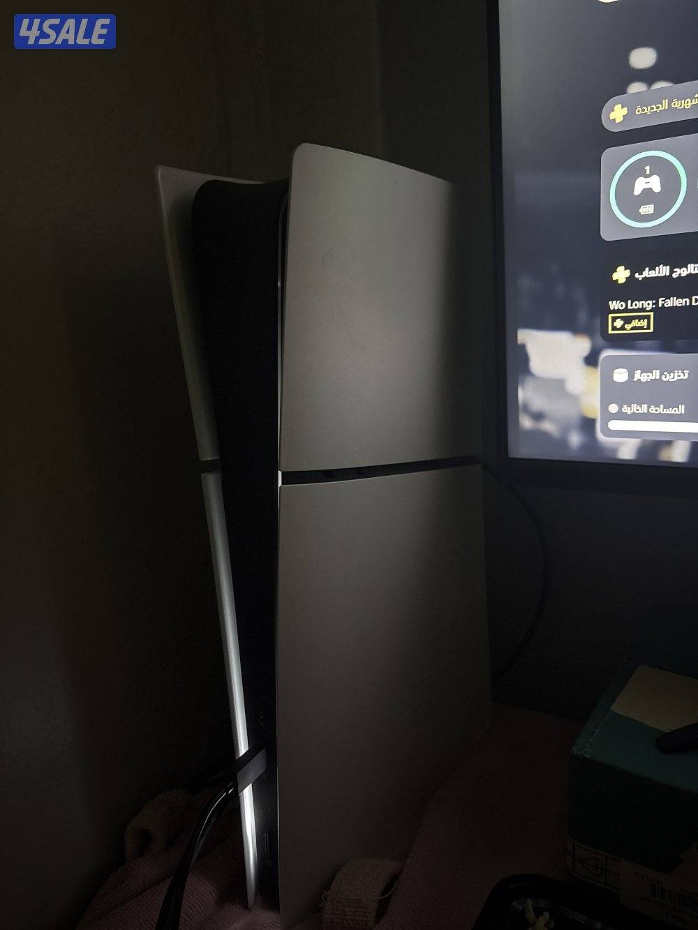 سوني 5 مستعمل شهر واحد مع شاشة تدعم120فريم 0.1سرعه استجابه1