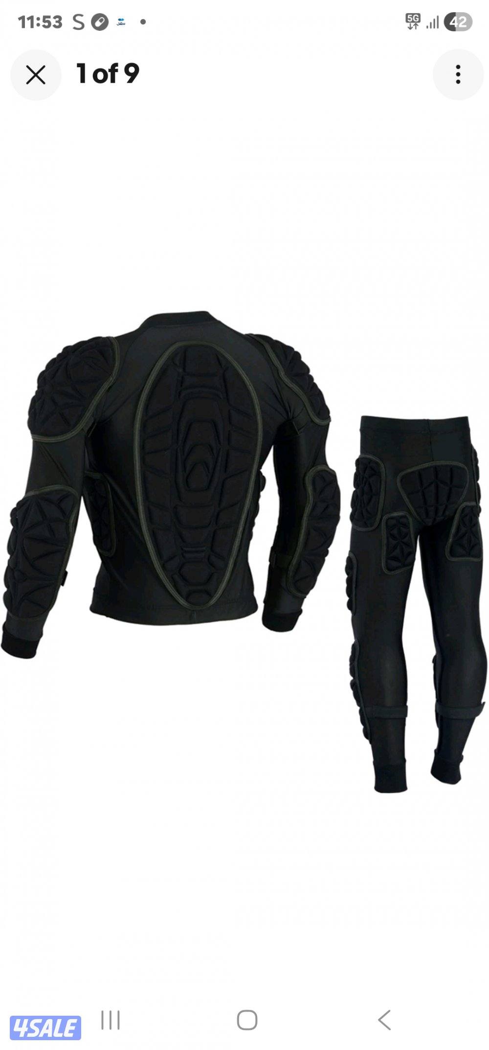 للبيع بدلة حمايه للجسم5