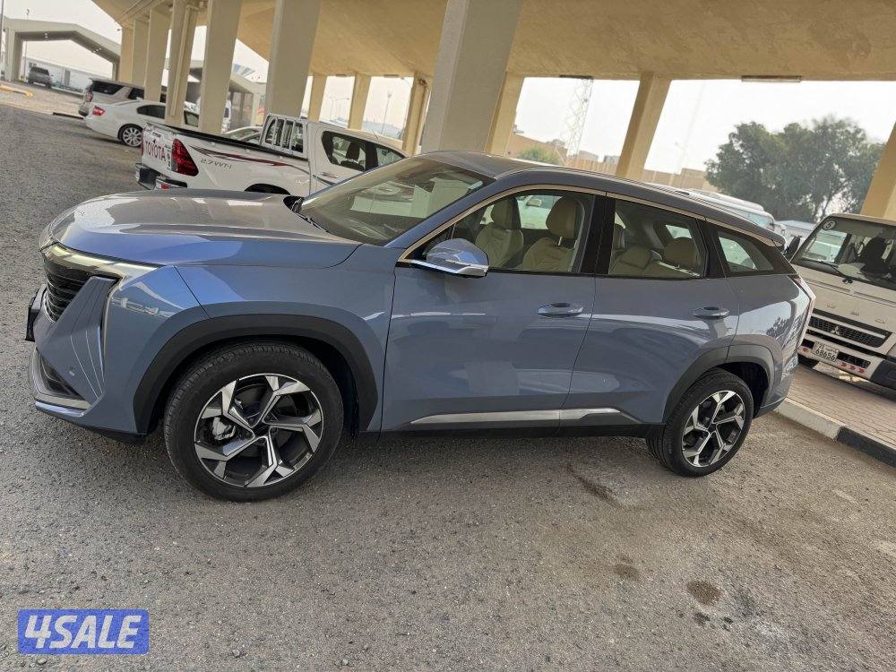 جيلي 2025 شرط فحص قير مكينه شاصي بدي قطعتين كبوت و مدقر ممشي 15 الف9