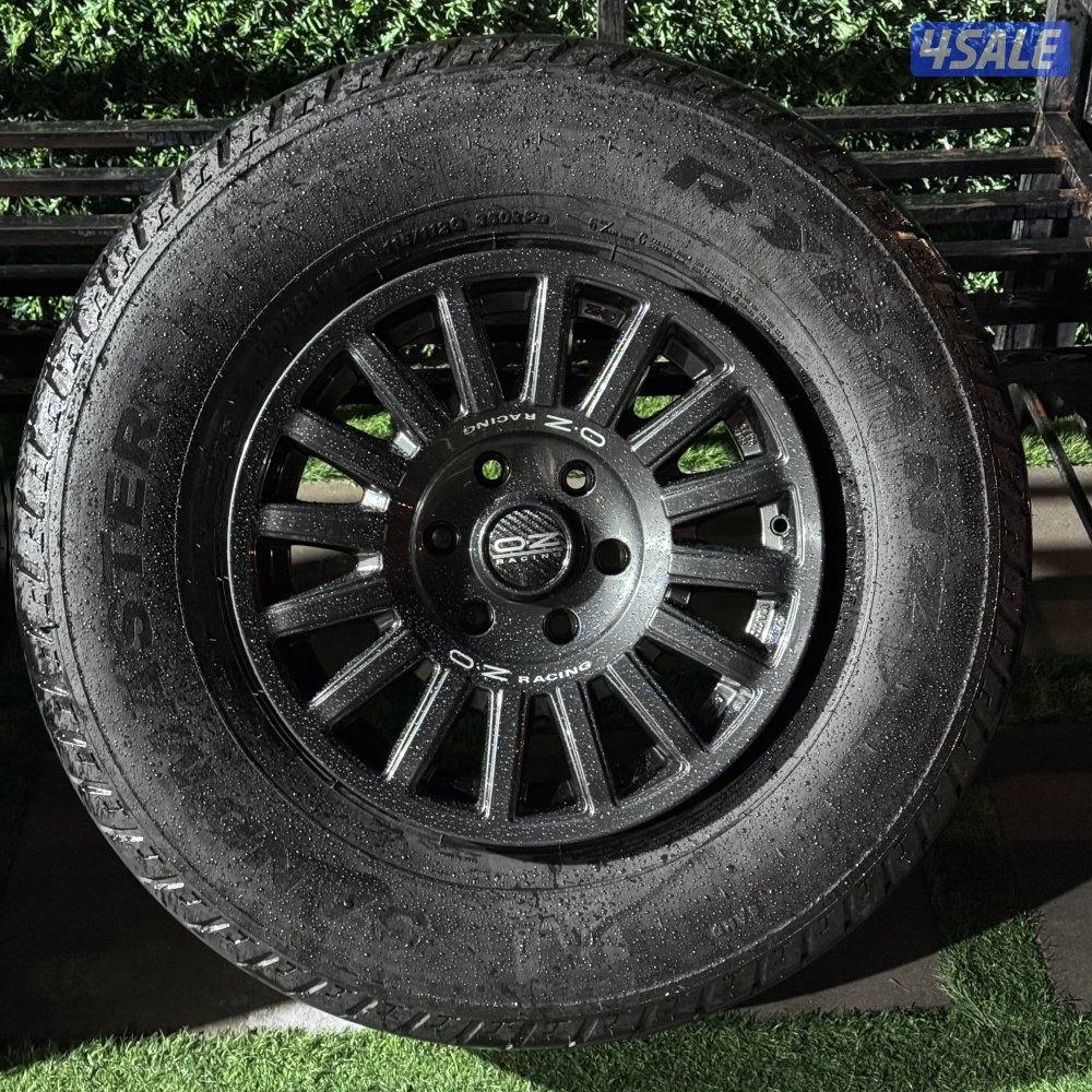 رنقات OZ 17 أصلي 6 براغي  + شواهين0