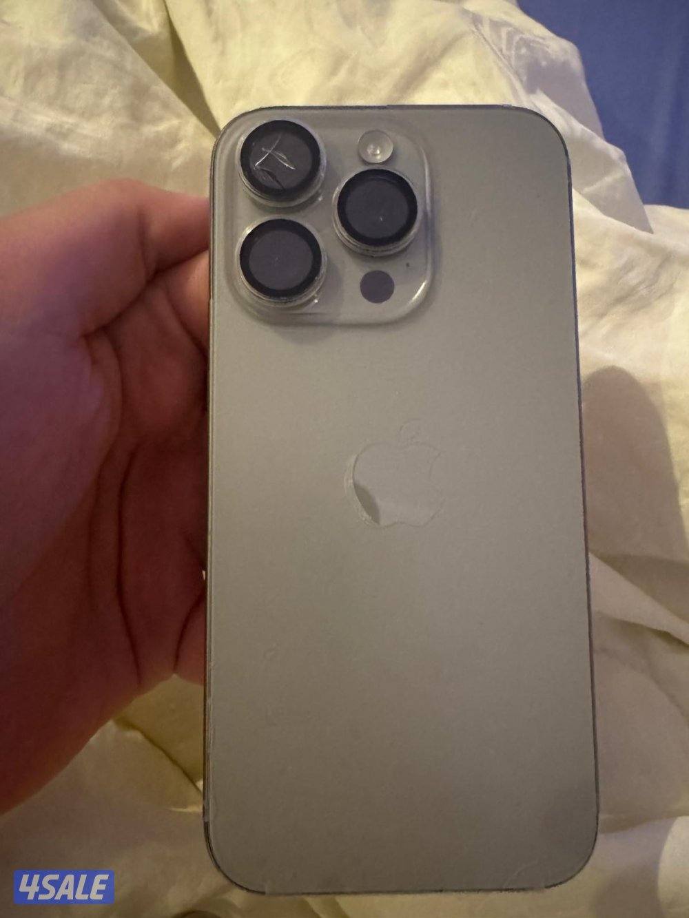 ايفون 15 برو 1 تيرا مبدل ساشه و بطاريه اصليين قابلين للتوافض2