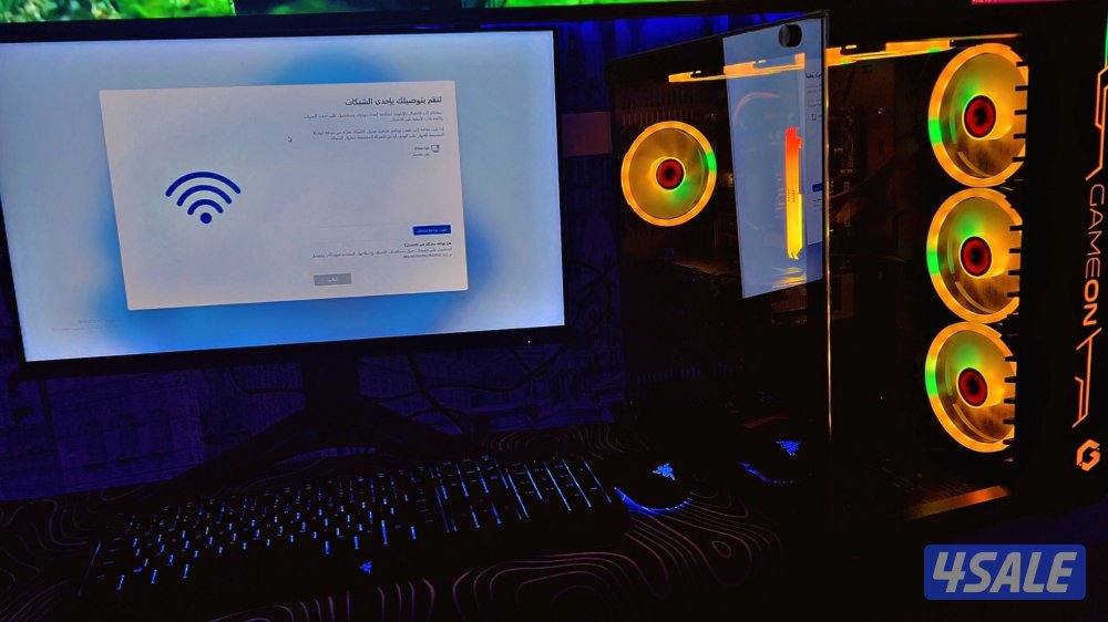 🔥 سيت أب قيمنق كامل للبيع – RTX 4060 + i5 الجيل 12 + شاشة 165Hz �0