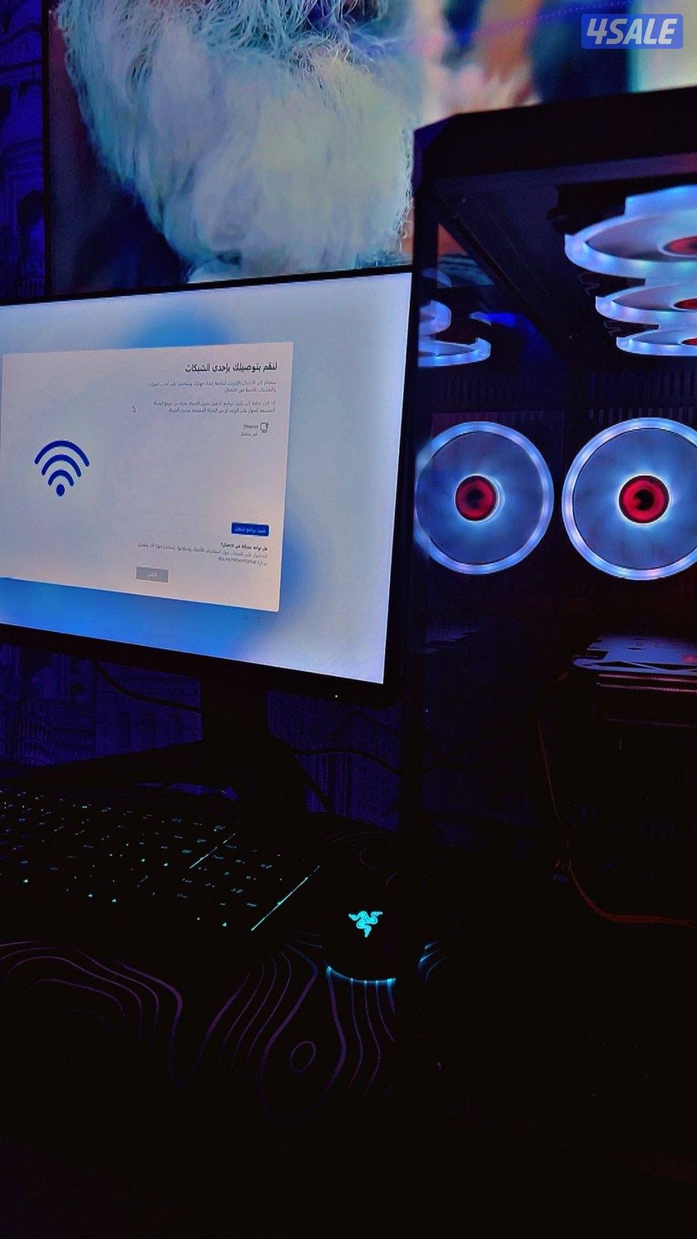 🔥 سيت أب قيمنق كامل للبيع – RTX 4060 + i5 الجيل 12 + شاشة 165Hz �3