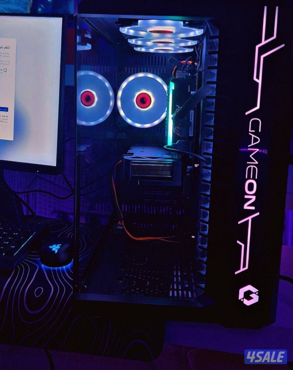🔥 سيت أب قيمنق كامل للبيع – RTX 4060 + i5 الجيل 12 + شاشة 165Hz �4