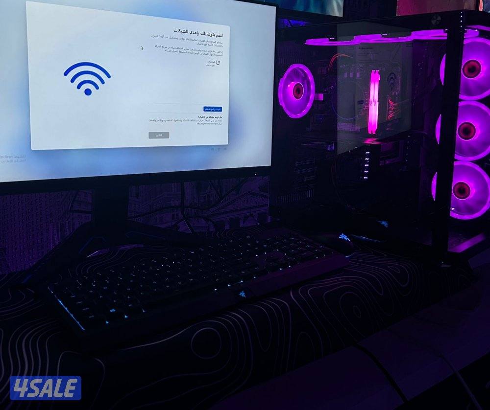 🔥 سيت أب قيمنق كامل للبيع – RTX 4060 + i5 الجيل 12 + شاشة 165Hz �5