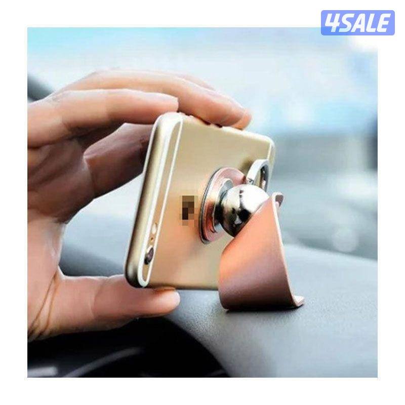 HOCO حامل إبزيم حلقي مغناطيسي - حامل للسيارة / ذهبي وردي2